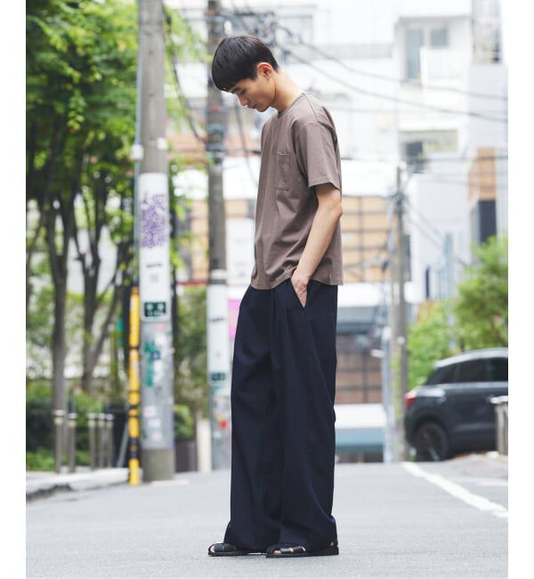 JOURNAL STANDARD relume「ヒールカット ルーズライト ストライプ スラックス」|スラックス|