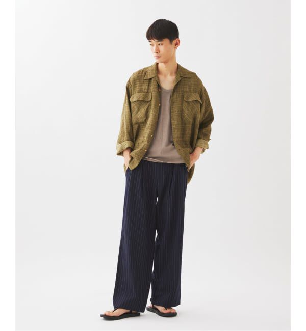 JOURNAL STANDARD relume「ヒールカット ルーズライト ストライプ スラックス」|スラックス|
