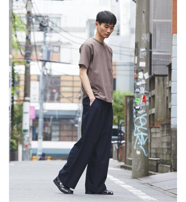 JOURNAL STANDARD relume「ヒールカット ルーズライト ストライプ スラックス」|スラックス|