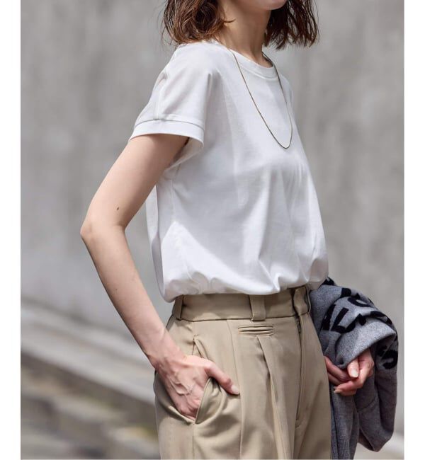 JOURNAL STANDARD「《追加3》汗ジミ防止ナノシアコンパクトTシャツ」|Tシャツ・カットソー|