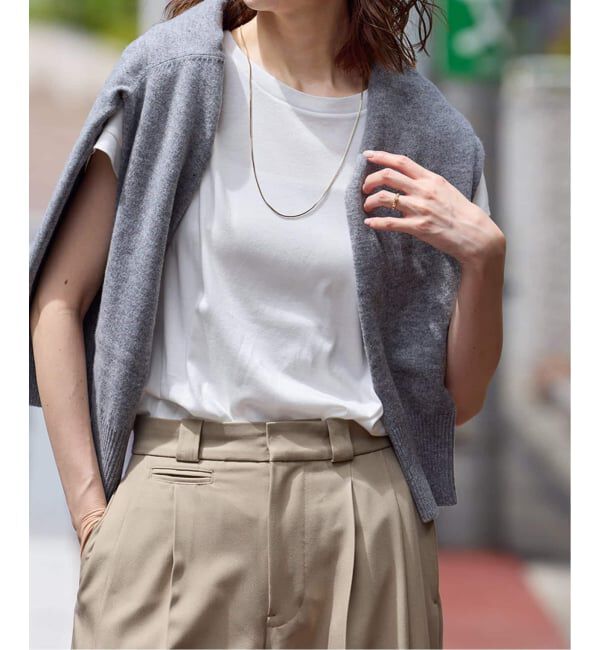 JOURNAL STANDARD「《追加3》汗ジミ防止ナノシアコンパクトTシャツ」|Tシャツ・カットソー|