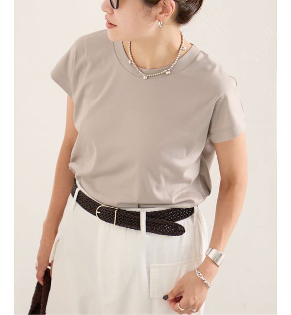 JOURNAL STANDARD「《追加3》汗ジミ防止ナノシアコンパクトTシャツ」|Tシャツ・カットソー|
