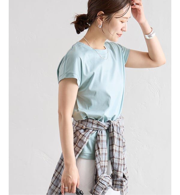 JOURNAL STANDARD「《追加3》汗ジミ防止ナノシアコンパクトTシャツ」|Tシャツ・カットソー|