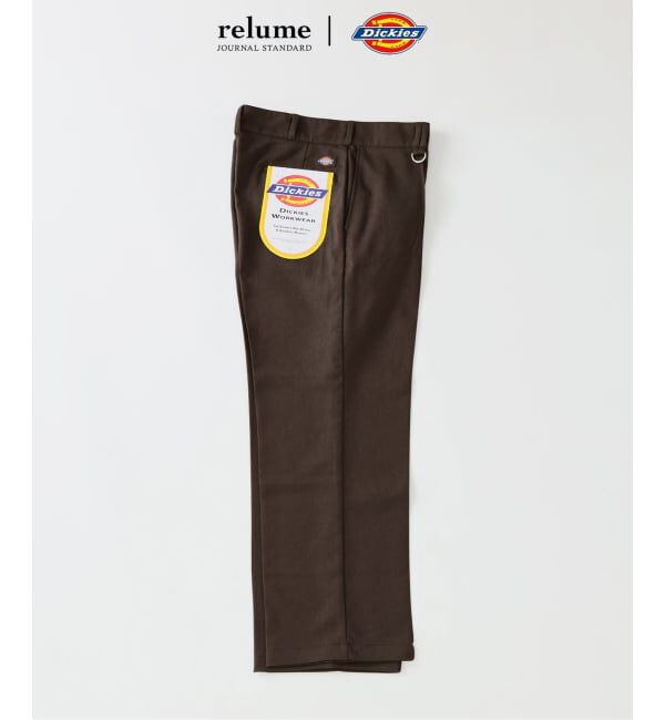 JOURNAL STANDARD relume「《追加予約》Dickies / ディッキーズ 別注 ピンタック ワイドスラックス」|スラックス|ブラウン