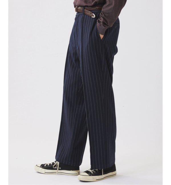 JOURNAL STANDARD relume「《追加予約》Dickies / ディッキーズ 別注 ピンタック ワイドストライプスラックス」|スラックス|
