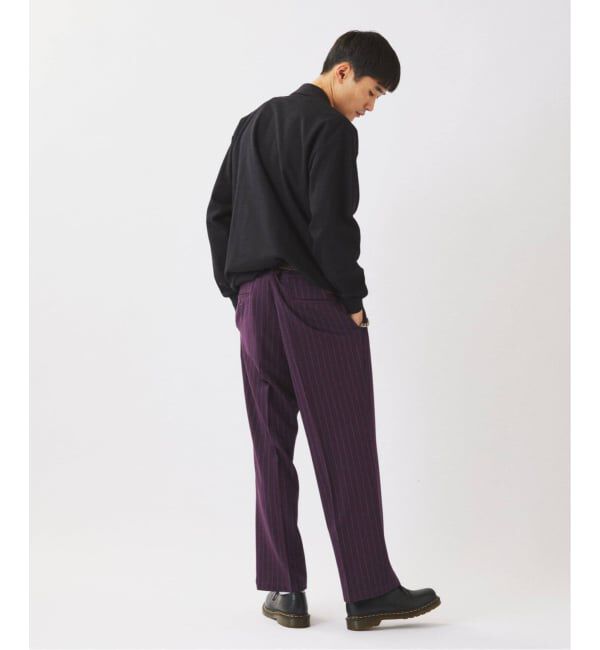 JOURNAL STANDARD relume「《追加予約》Dickies / ディッキーズ 別注 ピンタック ワイドストライプスラックス」|スラックス|
