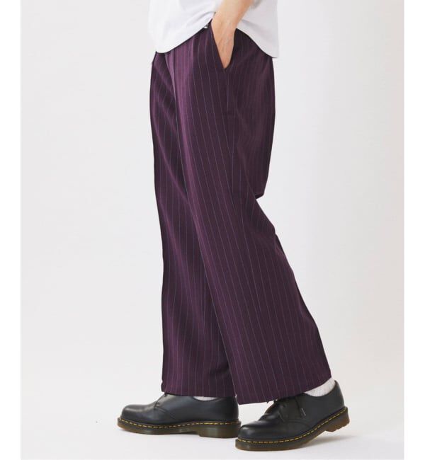 JOURNAL STANDARD relume「《追加予約》Dickies / ディッキーズ 別注 ピンタック ワイドストライプスラックス」|スラックス|
