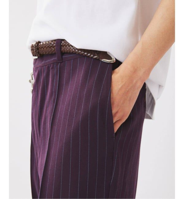 JOURNAL STANDARD relume「《追加予約》Dickies / ディッキーズ 別注 ピンタック ワイドストライプスラックス」|スラックス|