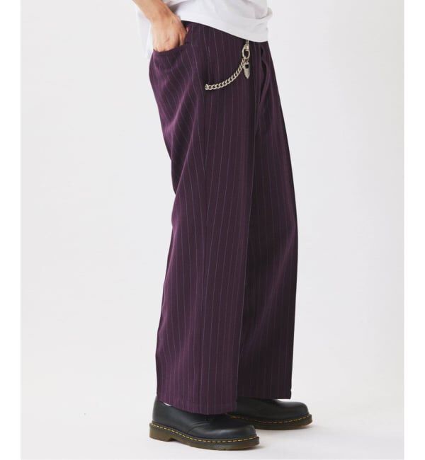JOURNAL STANDARD relume「《追加予約》Dickies / ディッキーズ 別注 ピンタック ワイドストライプスラックス」|スラックス|