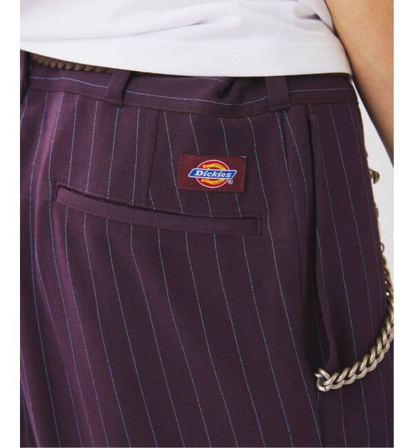JOURNAL STANDARD relume「《追加予約》Dickies / ディッキーズ 別注 ピンタック ワイドストライプスラックス」|スラックス|
