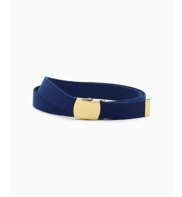 JOURNAL STANDARD「SOLID COLOR WEB BELT WIDE WEB 30mm」|ベルト|ブルー A