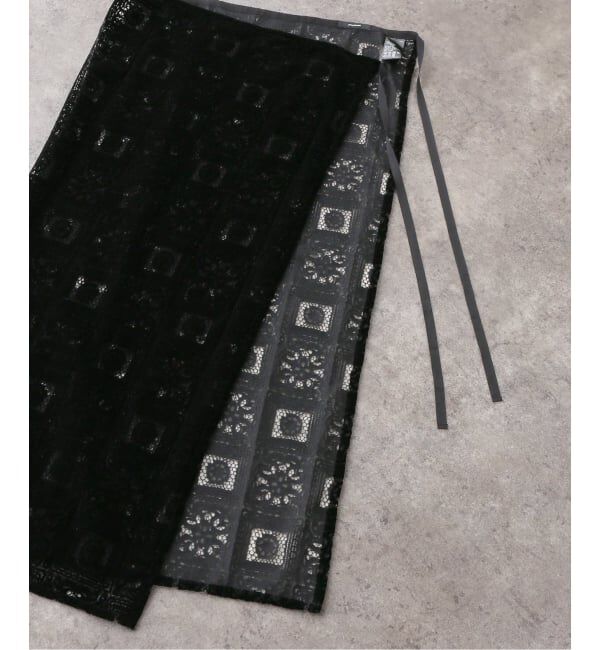 JOURNAL STANDARD「LACE APRON」|スカート|