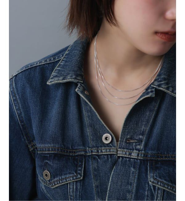 Spick and Span「【SAMH by LILAS】トリプルネックレス SV」|ネックレス|