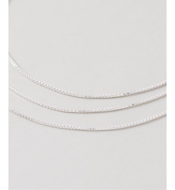 Spick and Span「【SAMH by LILAS】トリプルネックレス SV」|ネックレス|