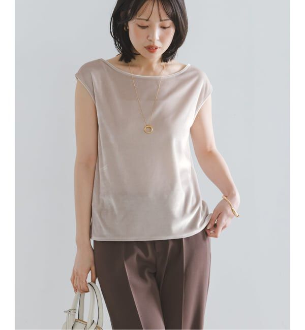 NOBLE「ベロア2WAYタンク」|Tシャツ・カットソー|