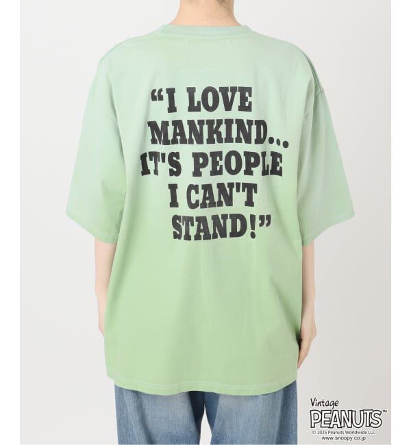 FRAMeWORK「JOHNBULL/ジョンブル PEANUTS LINUS TEE」|Tシャツ・カットソー|