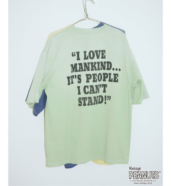 FRAMeWORK「JOHNBULL/ジョンブル PEANUTS LINUS TEE」|Tシャツ・カットソー|