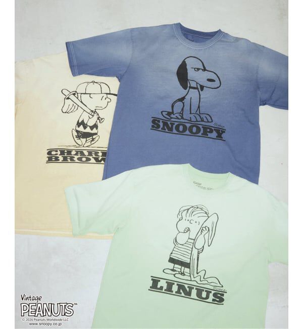 FRAMeWORK「JOHNBULL/ジョンブル PEANUTS LINUS TEE」|Tシャツ・カットソー|