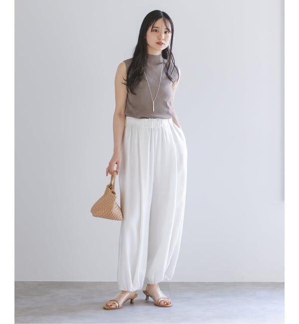 NOBLE「《追加》エアリーギャザーバレルパンツ」|その他|