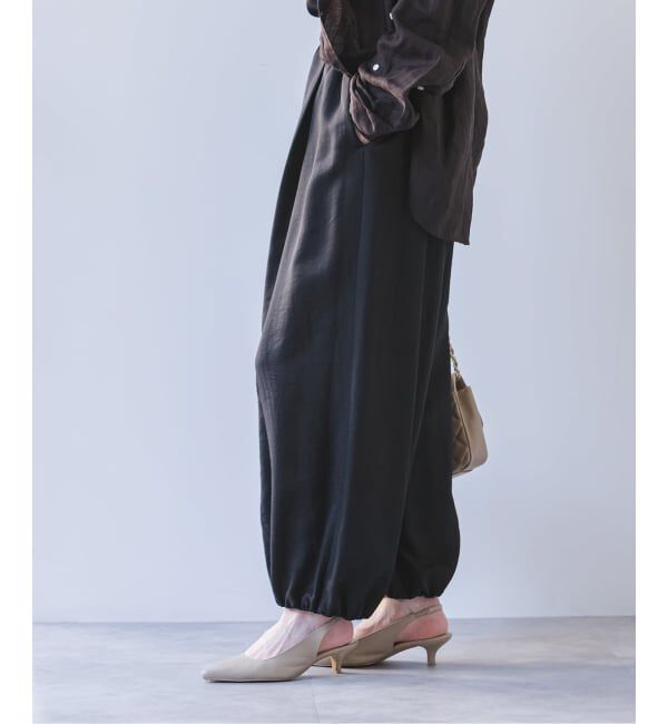 NOBLE「《追加》エアリーギャザーバレルパンツ」|その他|
