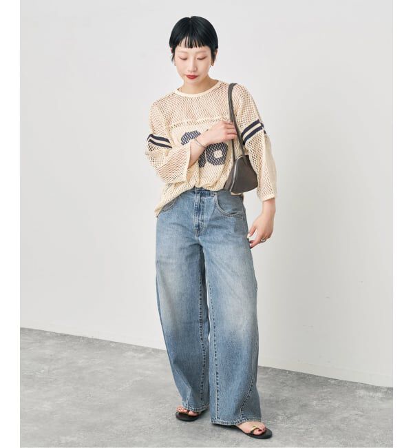 Spick and Span「《別注》athletic wear MASON メッシュフットボール*」|Tシャツ・カットソー|