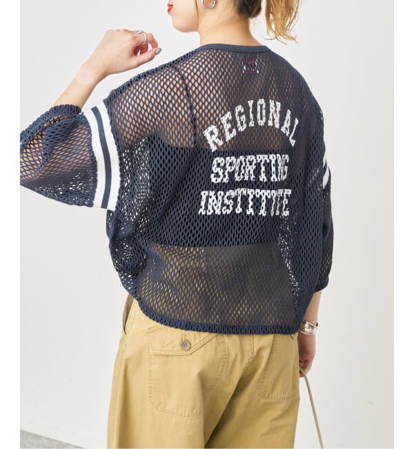Spick and Span「《別注》athletic wear MASON メッシュフットボール*」|Tシャツ・カットソー|