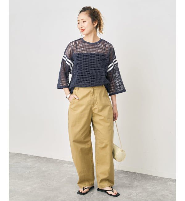 Spick and Span「《別注》athletic wear MASON メッシュフットボール*」|Tシャツ・カットソー|