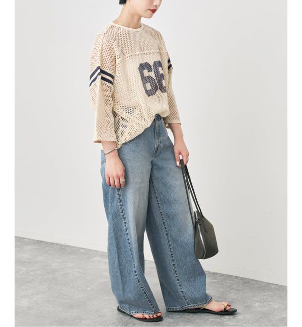 Spick and Span「《別注》athletic wear MASON メッシュフットボール*」|Tシャツ・カットソー|