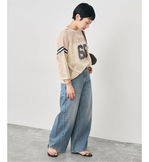 Spick and Span「《別注》athletic wear MASON メッシュフットボール*」|Tシャツ・カットソー|