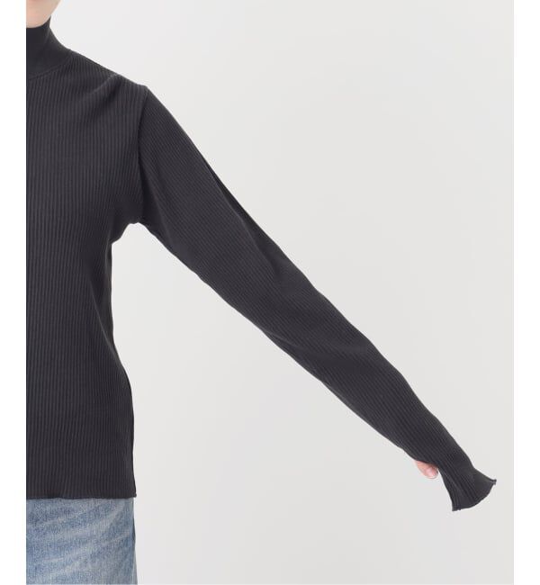 FRAMeWORK「≪予約≫Healthknit/ヘルスニット アーミーリブ ハーフジップ」|Tシャツ・カットソー|