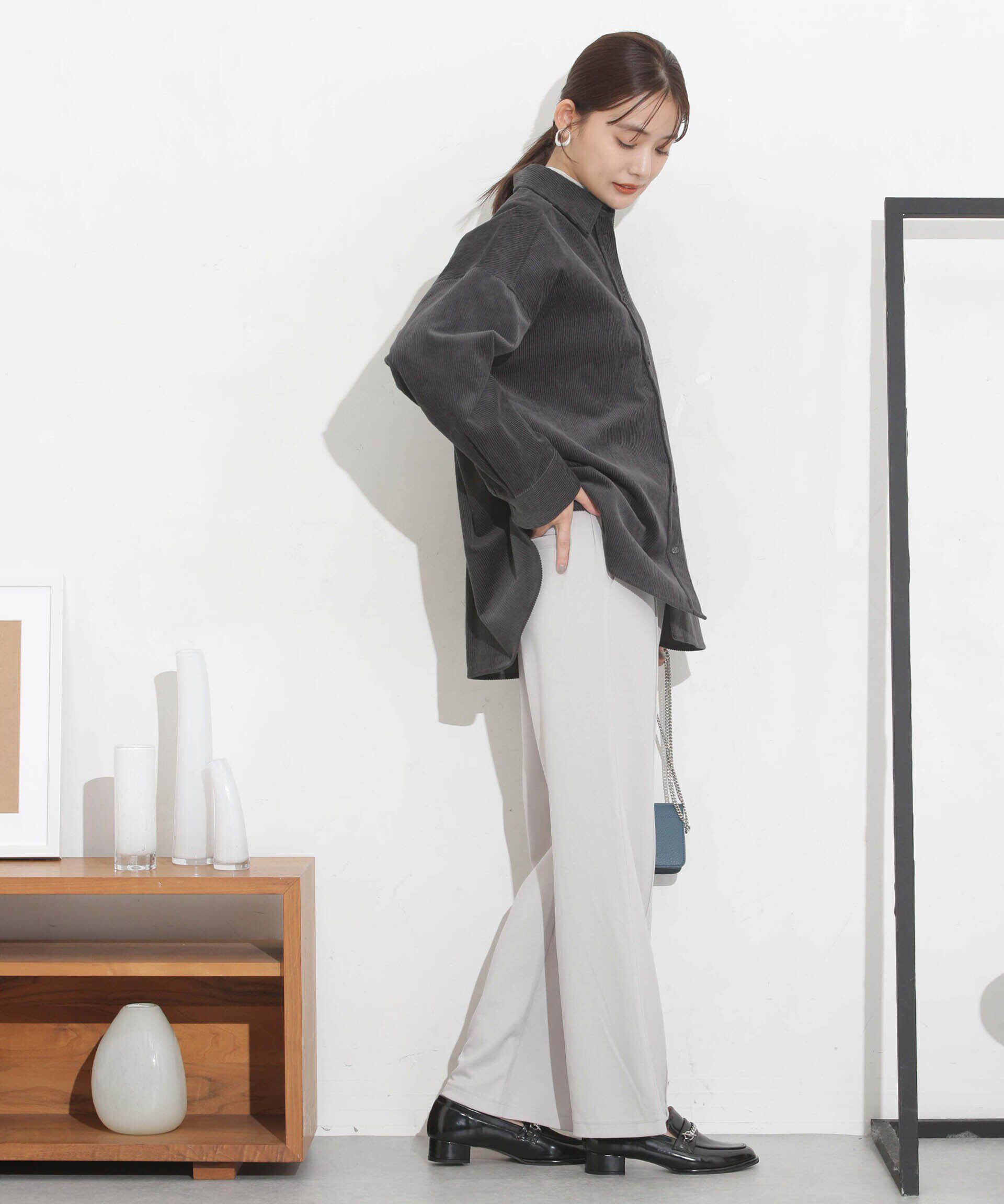 nano･universe「センタープレスカットポンチパンツ」|その他|