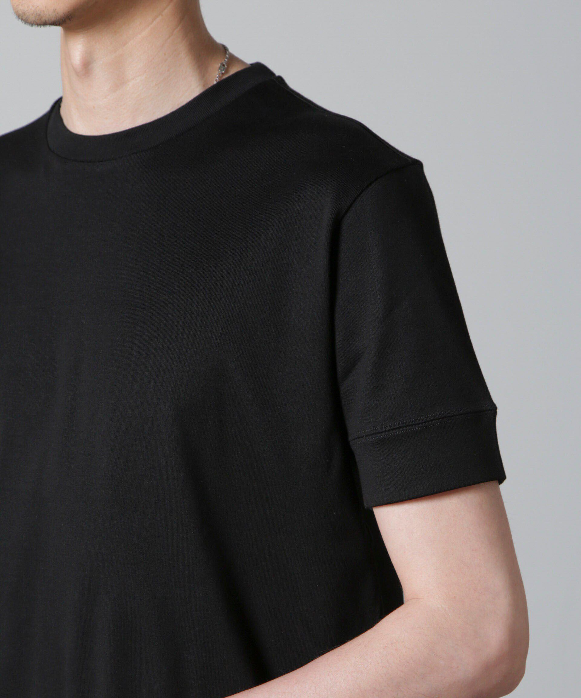 NANO universe「｢FORMAL JERSEY｣クルーネックカットソー半袖」|Tシャツ・カットソー|