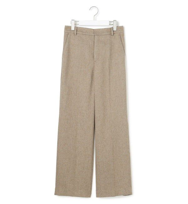 23区「【洗える/セットアップ対応】ウールライクカルゼ ワイド パンツ」|その他|