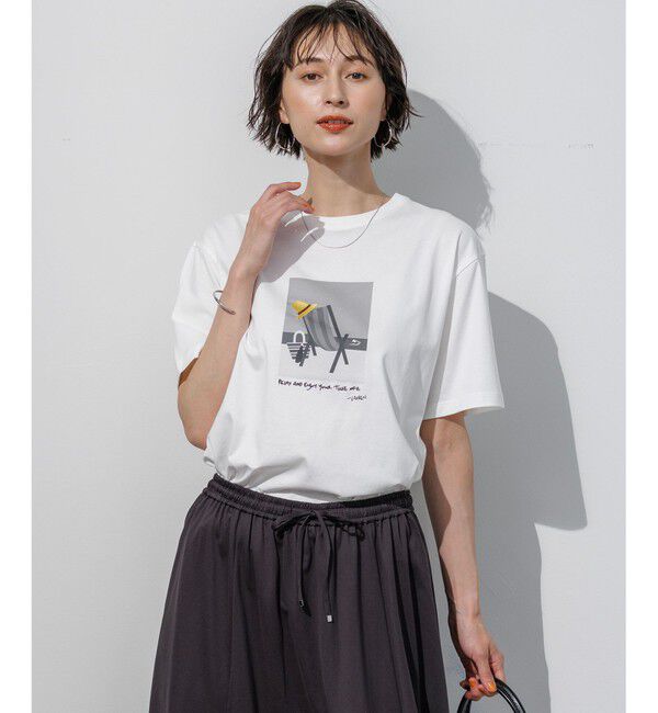23区「Lauren Rolwing コラボ グラフィックプリント Tシャツ」|Tシャツ・カットソー|オフ&times;ハット