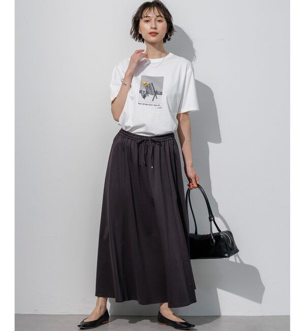 23区「Lauren Rolwing コラボ グラフィックプリント Tシャツ」|Tシャツ・カットソー|
