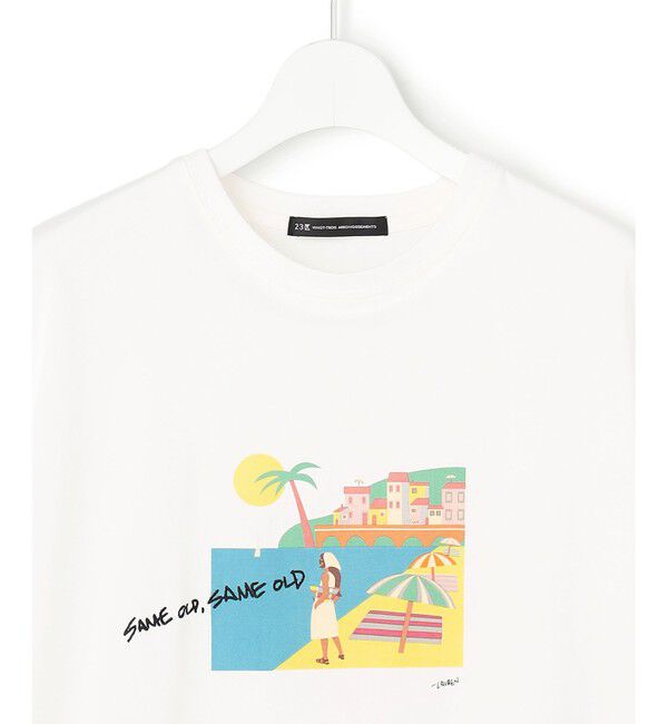 23区「Lauren Rolwing コラボ グラフィックプリント Tシャツ」|Tシャツ・カットソー|