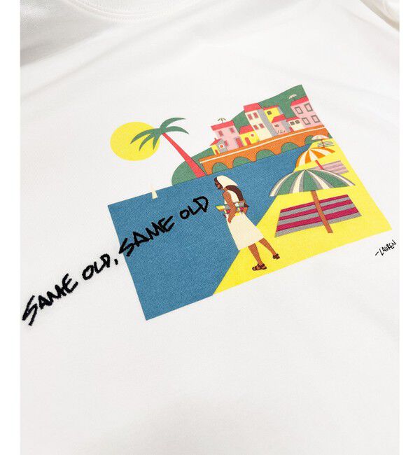 23区「Lauren Rolwing コラボ グラフィックプリント Tシャツ」|Tシャツ・カットソー|