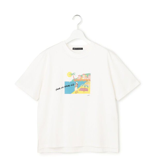 23区「Lauren Rolwing コラボ グラフィックプリント Tシャツ」|Tシャツ・カットソー|