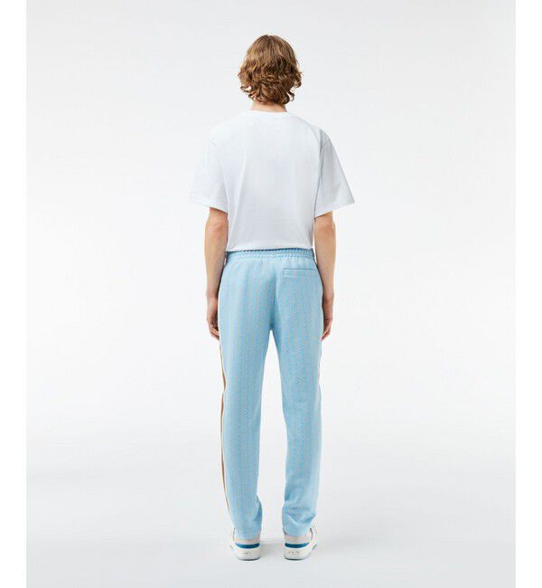 LACOSTE「サイドテーピングモノグラムジャカードトラックパンツ」|その他|