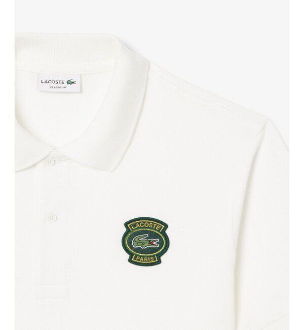 LACOSTE「【EC only】ラコステパリワッペンポロシャツ」|ポロシャツ|