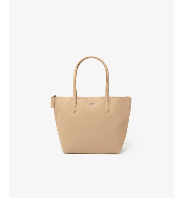 LACOSTE「L.12.12 CONCEPT スモールサイズトートバッグ」|トートバッグ|ベージュ
