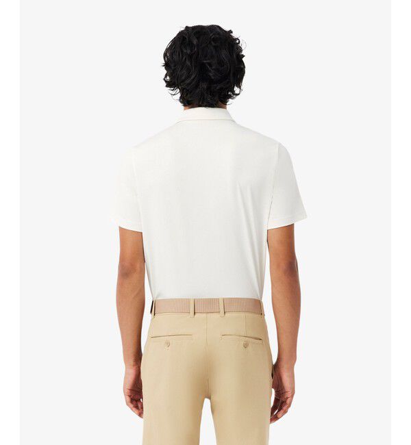 LACOSTE「ウルトラドライ ストレッチカラーブロックゴルフポロシャツ」|ポロシャツ|
