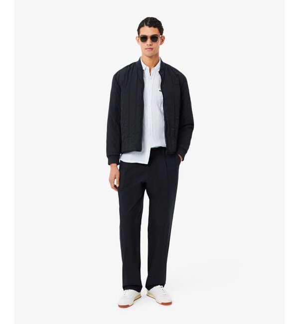 LACOSTE「リネンストライプシャツ」|シャツ・ブラウス|
