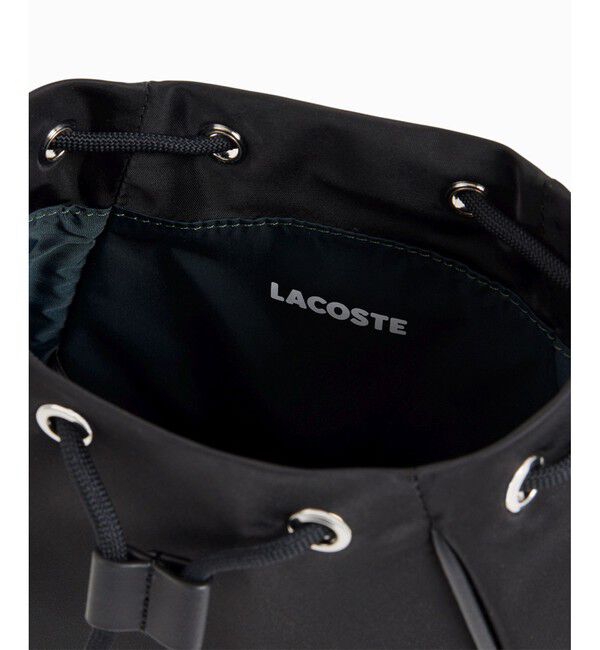 LACOSTE「デイ イン L 巾着バケットバッグ」|ハンドバッグ|