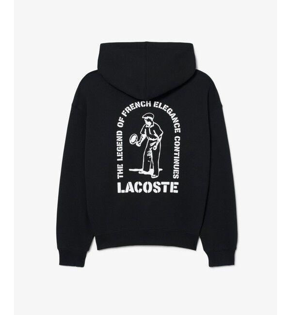 LACOSTE「ルネ・ラコステ バックプリントスウェットフーディ」|パーカー|