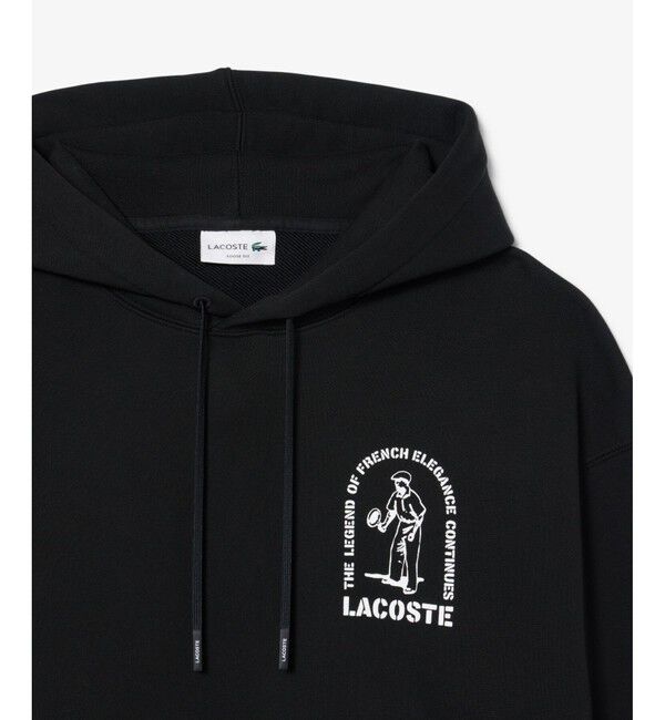LACOSTE「ルネ・ラコステ バックプリントスウェットフーディ」|パーカー|