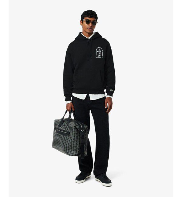 LACOSTE「ルネ・ラコステ バックプリントスウェットフーディ」|パーカー|
