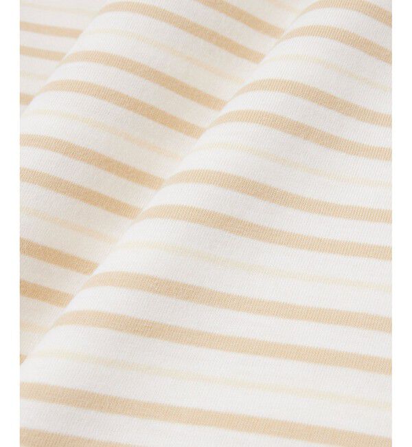 LACOSTE「ボーダーコットンTシャツ」|Tシャツ・カットソー|