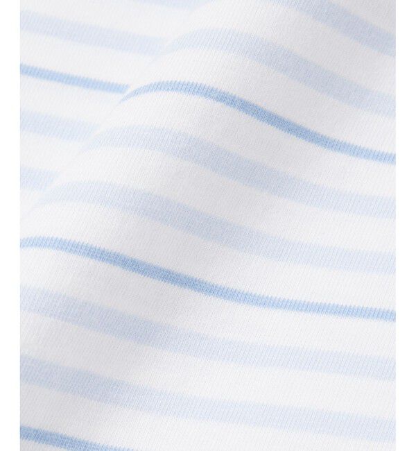 LACOSTE「ボーダーコットンTシャツ」|Tシャツ・カットソー|