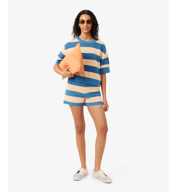 LACOSTE「レディース LOW MYSTERE 1263 SFA / バレエシューズ メッシュスニーカー」|スニーカー|